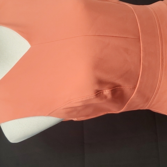WHBM Peach Bodycon SZ 8 - Picture 2 of 10